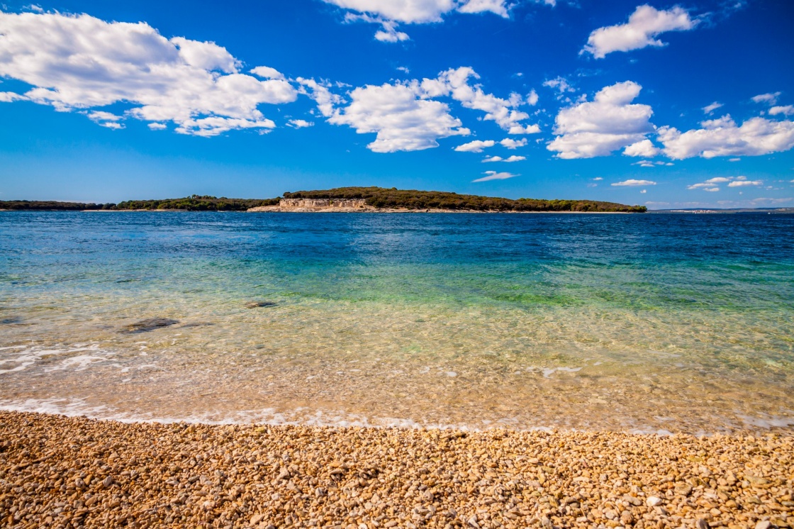 'Beach of Brijuni Island' - Istria